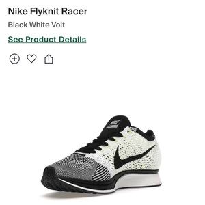 Nike flyknit racer. Lightly worn.